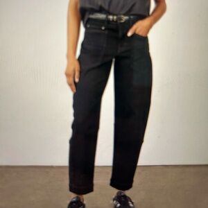 Ruti Petite Slouchy Jeans 2.0 Black